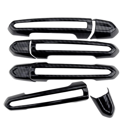 8x Black Door Handle Cover Trim for Cadillac ATS, XTS, CT6, XT4, XT5, XT6 (13-20)