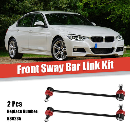 2 x Front Stabilizer Sway Bar End Links for Mazda 3, BMW 740i (2004-2013)