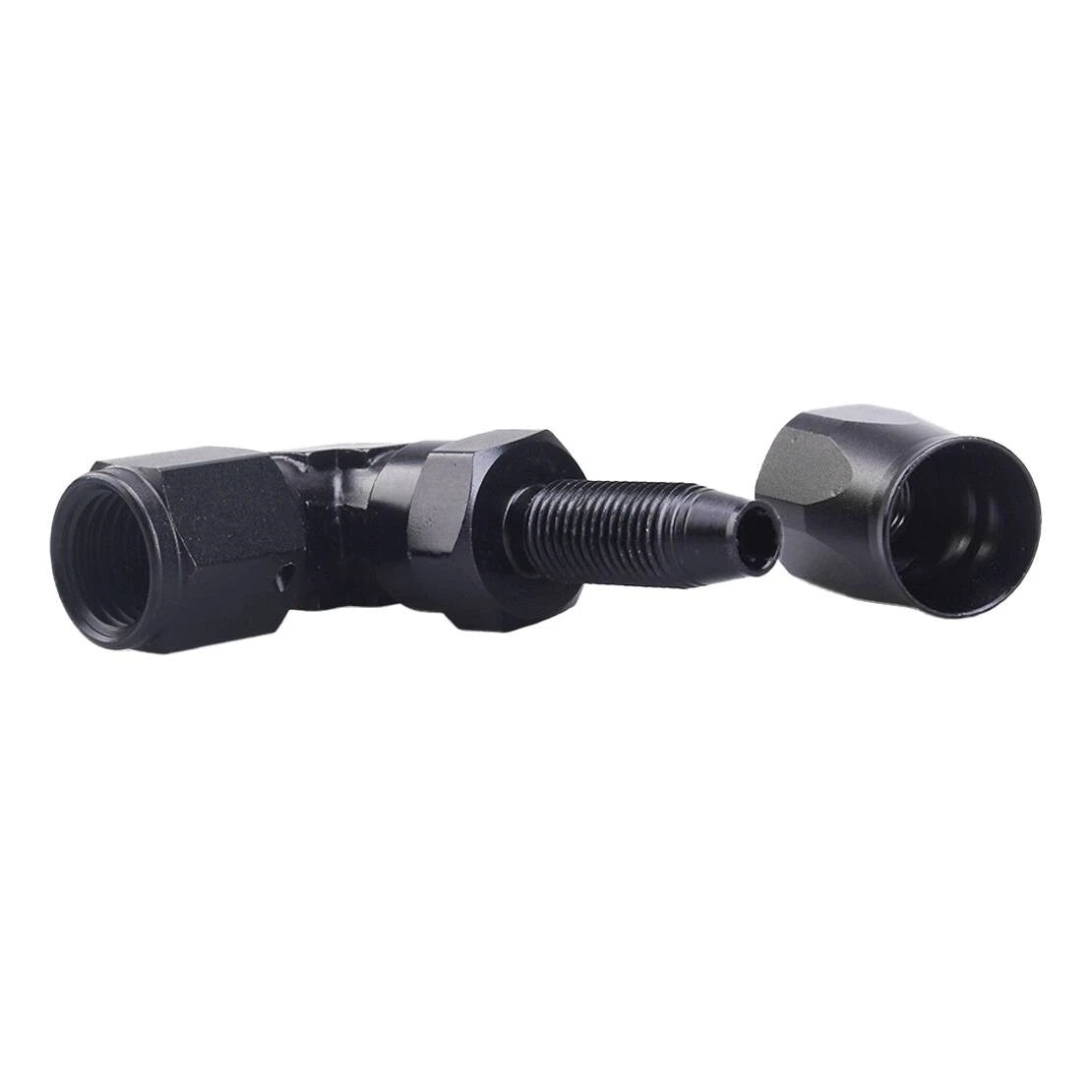 2 x 90 Degree AN10 Oil Fuel Hose Adapter