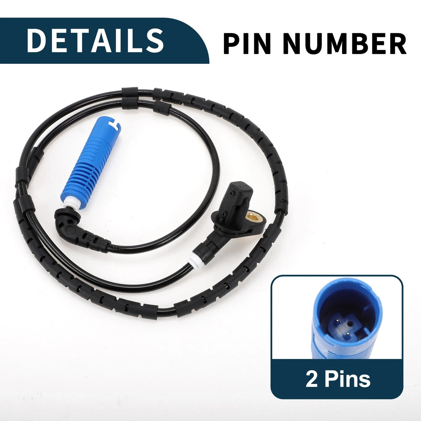 ABS Wheel Speed Sensor for BMW 325Ci 2001-2006 (2 x)