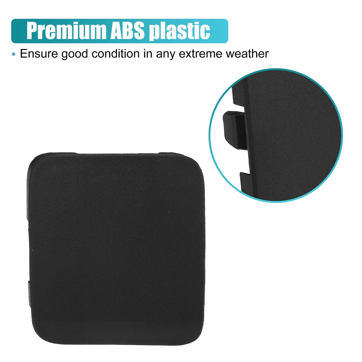 Bumper Tow Hook Cover for Toyota CHR 2021-2022 () Black