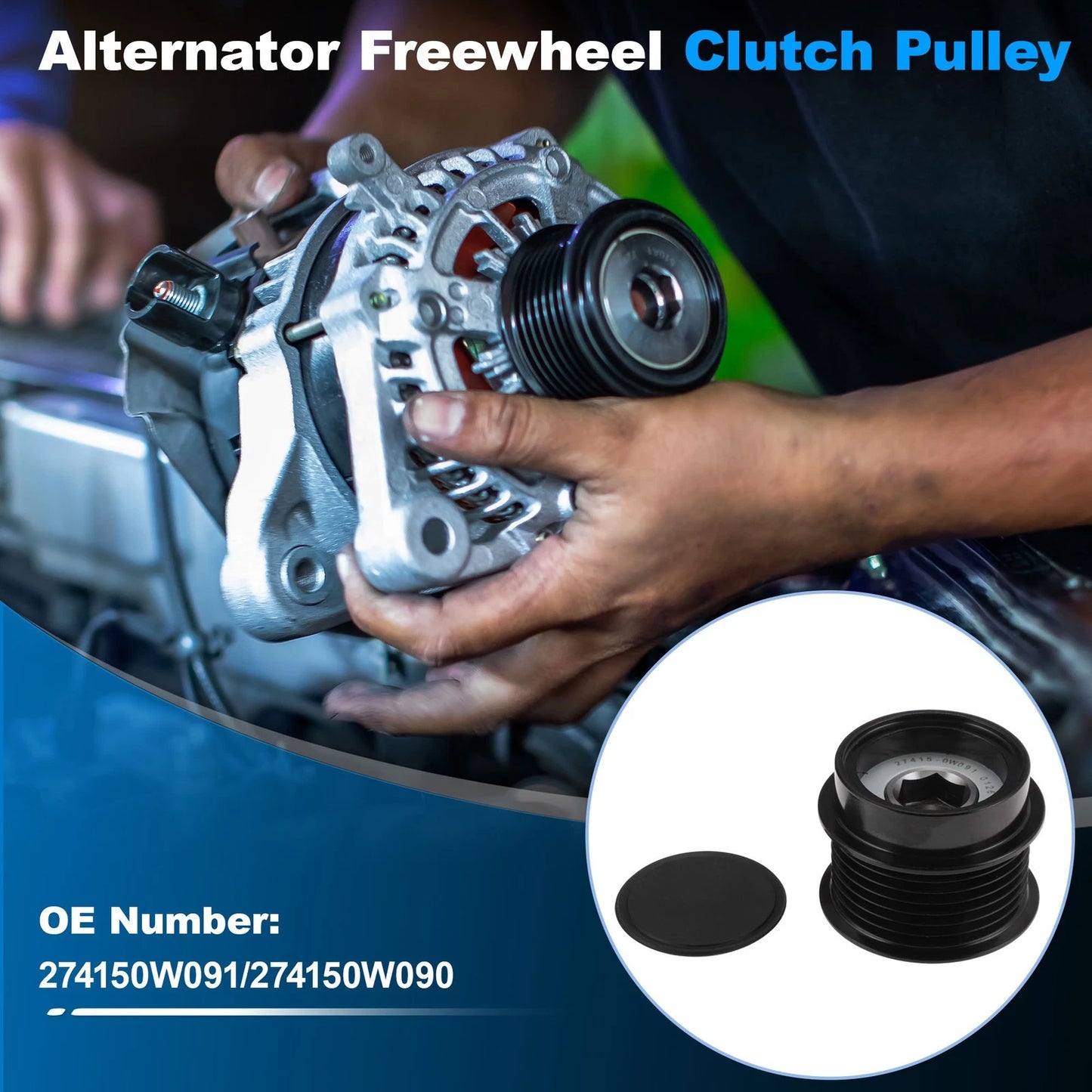 Alternator Freewheel Clutch Pulley for Toyota Avanza (2007-2008)
