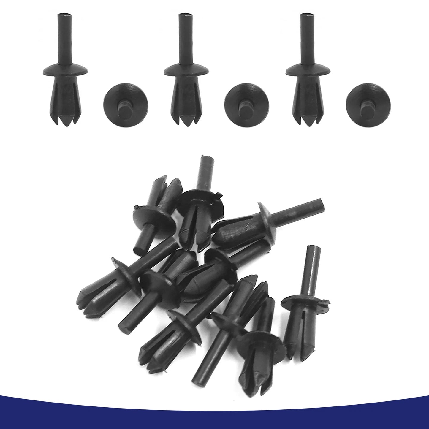 10 x Rivet Engine Lining Trim Fastener Clips for BMW