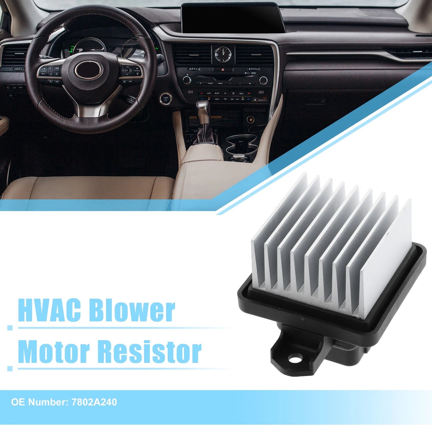 HVAC Blower Motor Resistor for Mitsubishi Outlander (2003-2023)