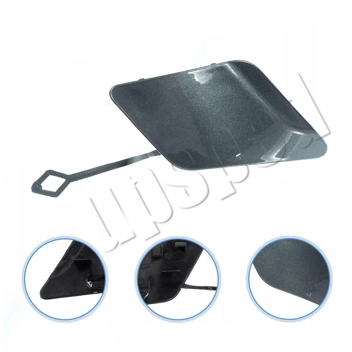 Front Bumper Tow Hook Hole Cover Cap for Mercedes-Benz C-Class W204 (2012–2014)