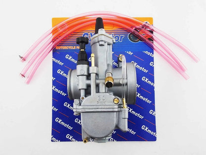 30mm Flat Slide Carburetor Assy for GXMOTOR 2 Stroke ATV/Scooter