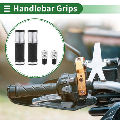 Grips / 7/8" 22mm / Motorcycle Hand Grips Cover Set for Motorcycle