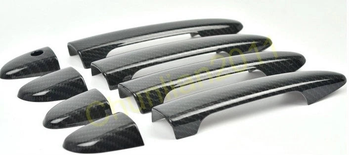 ABS Carbon Fiber Print Door Handle Cover Trim for Mazda CX-5 (2012-2018)