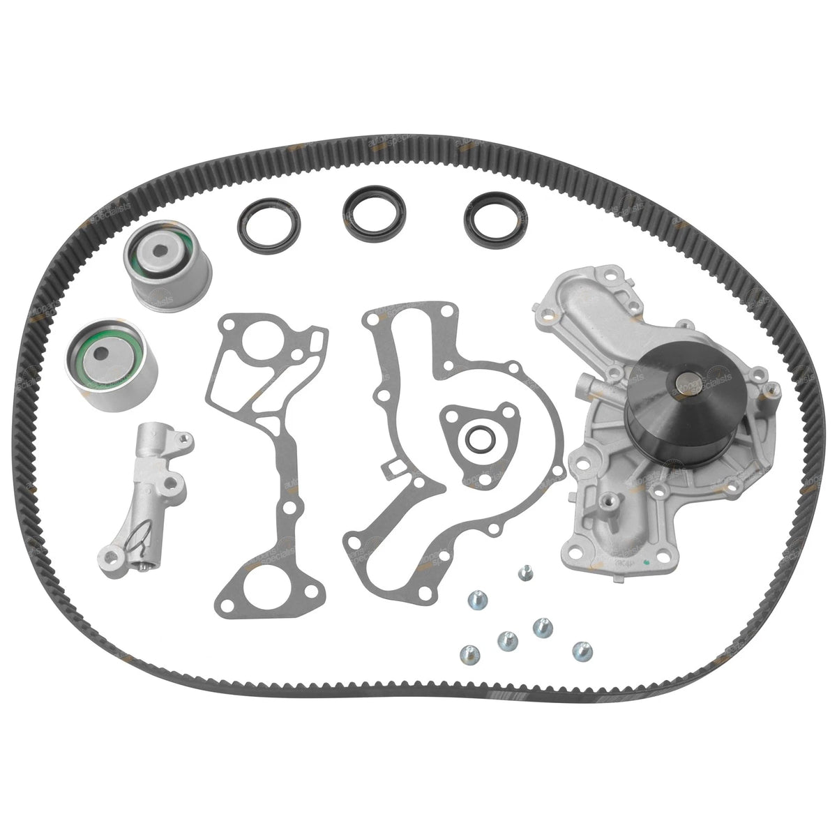 Timing Belt Kit + Water Pump for Mitsubishi Triton ML 6G74 3.5L (2006 - 2009)