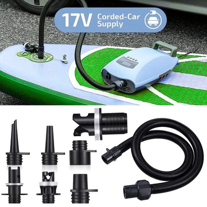 Pump Valve Adapter for Inflatable Boats with 6 Nozzles