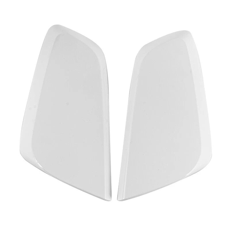 Gloss White 2 x Exterior Side Wind Mirror Cover Caps for Chevy Impala (2014-2020)