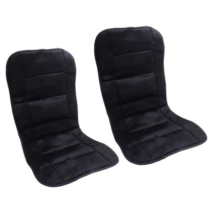 Universal Plush Front Seat Covers for Car - Winter Warmth (All Years)
