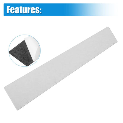 8 Pcs Windshield B Pillar Trim Garnish for Nissan Rogue (2014-2020) Black