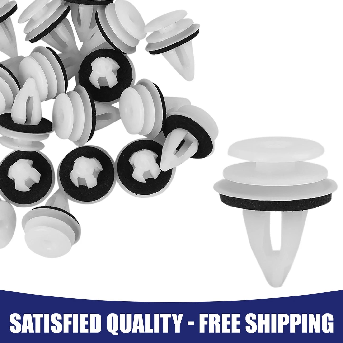 Plastic Retainer Clips for BMW E46 E90 F30 X5 X3 E60 (2000-2019) - 20 pcs