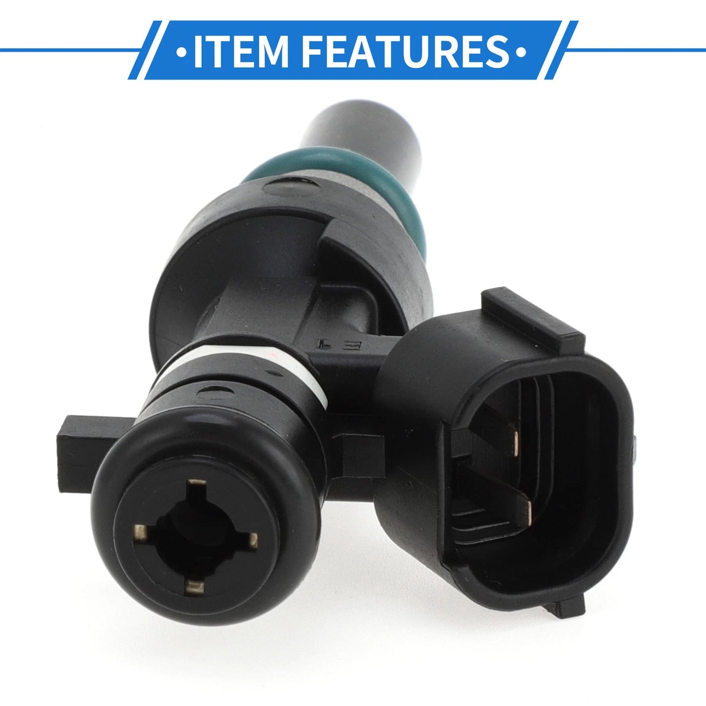 Fuel Injector 1 Pc for NISSAN Note Hatchback E12 1.2 (2013) Black