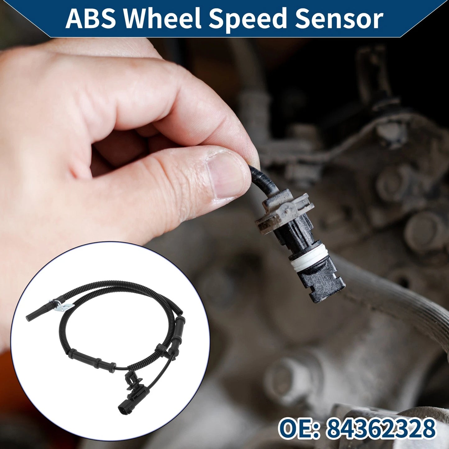 ABS Wheel Speed Sensor for GMC Savana 3500/4500 Right