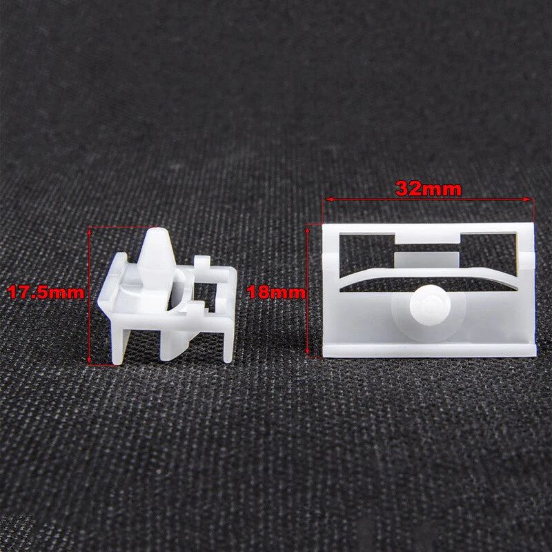 20pcs/set Car Side Skirt Trim Moulding Car Clips for 3Series (1990-2013)
