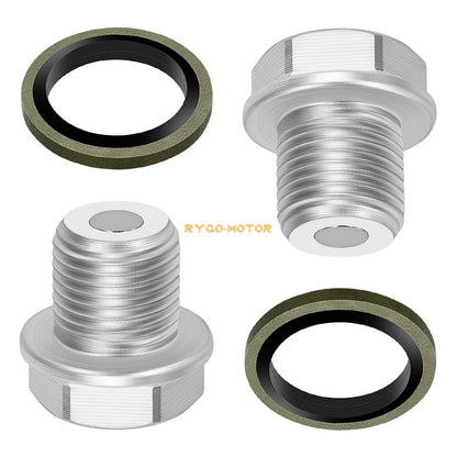 2x Drain Plug Gasket for Suzuki GSXR GSXS 750 1000 Hayab Bandit Boulevard