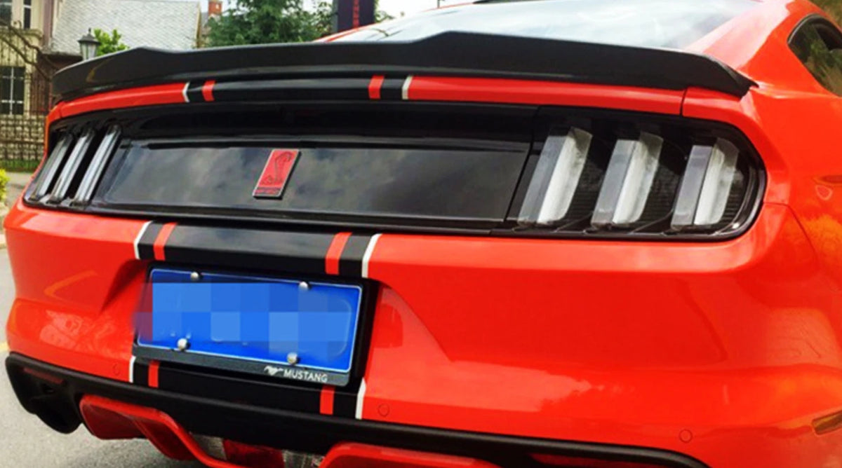 Factory Style Rear Spoiler Wing for 2015-2023 Ford Mustang GT Glossy Black