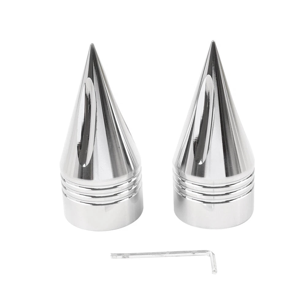 Front Axle Cap Nut for Harley Touring Road Street Glide Dyna FLHT Chrome