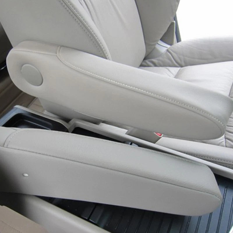 Gray PU Leather Armrest Covers for Honda Odyssey (2005-2010)