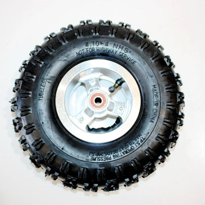 4.10-4 4" Wheel Rim Tire for 47cc 49cc Mini Quad Dirt Bike ATV Buggy