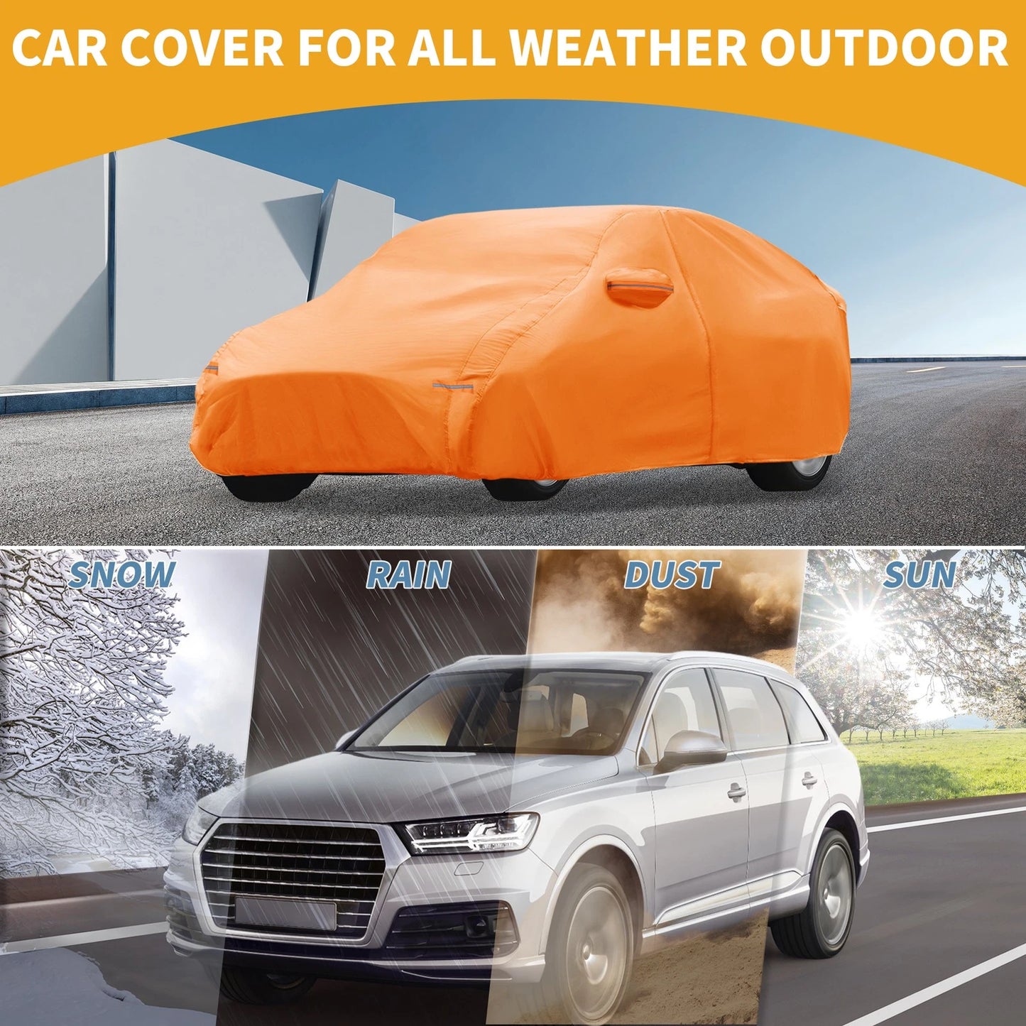 Waterproof All Weather Car Cover for Kia K5 (2021-2023)