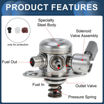 1x High-Pressure Fuel Pump for Infiniti QX30 (2017-2019)