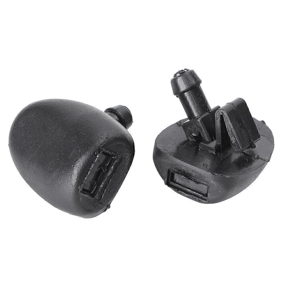 2 x Front Windscreen Washer Jet Nozzles for Peugeot 206, Citroen C2 (2000-2010)