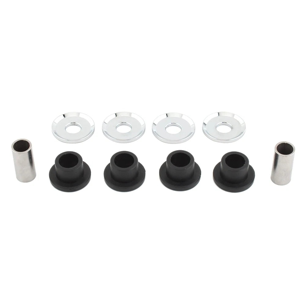 Black Silver Handlebar Riser Bushings for Harley Softail 114 (2018-2023)