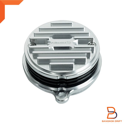 Silver Cam Gear Cover Cooling Plate for Honda Monkey Z Grom MSX CT 125