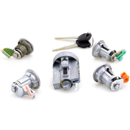 Ignition Door Fuel BootLid Lock Set for Toyota Corolla Levin 1982