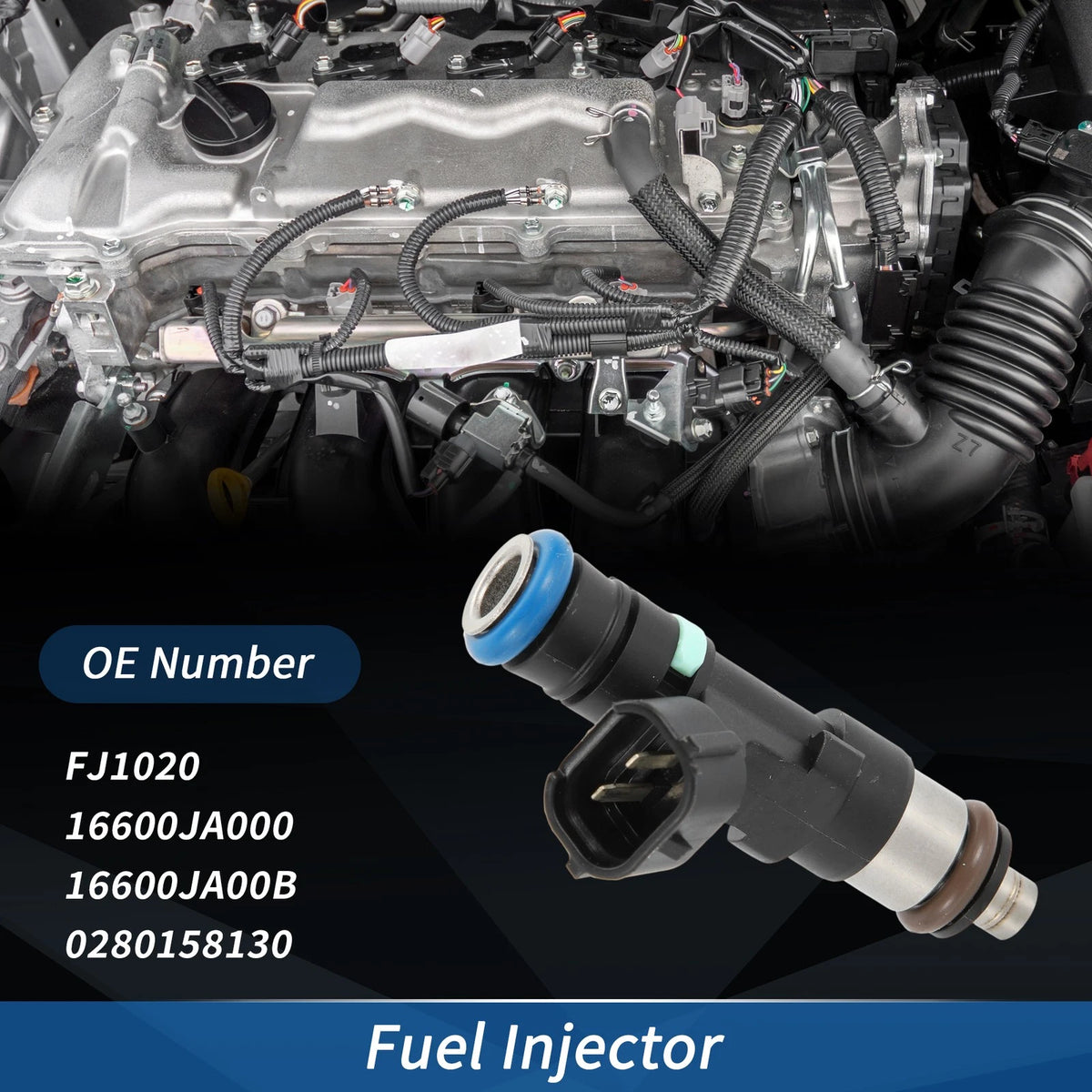Fuel Injector 1 Pc for Nissan Altima 2.5L L4 (2007-2013)