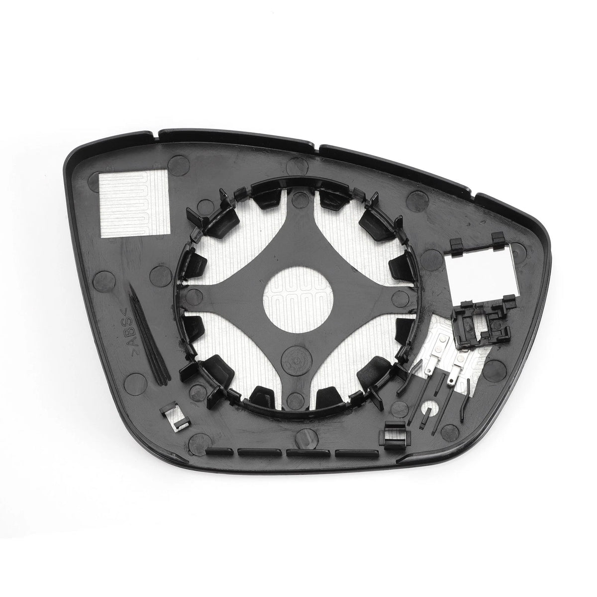 Left Side White Heated Mirror Glass for Peugeot 208, 308 (2012-2023)