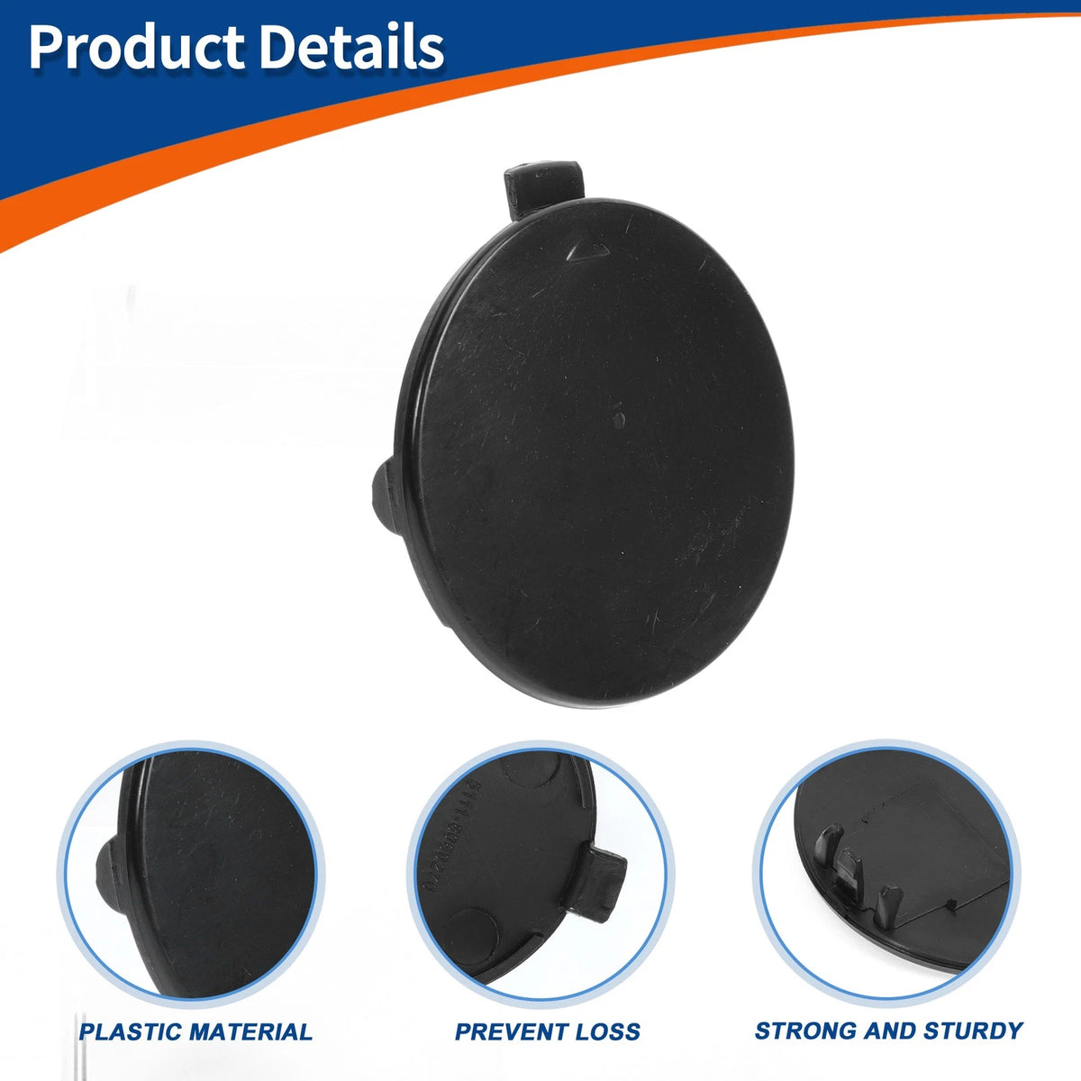 Front Car Bumper Tow Hook Cover for BMW 1 Series F20 (2011-2019)