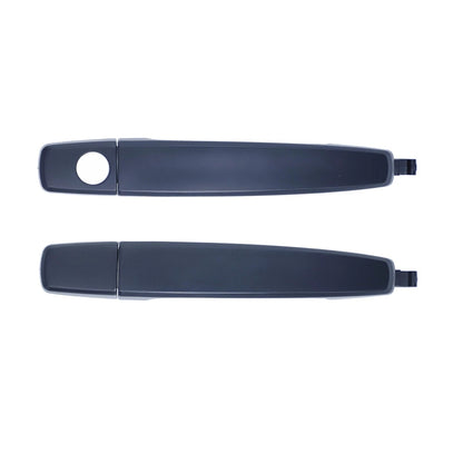 Black Outer Door Handles 2 x LHF + RHF for Holden Barina, Cruze (2011-2018)