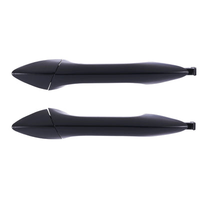 Outer Door Handle Set of 2 for Hyundai Elantra MD (2011-2015) Black