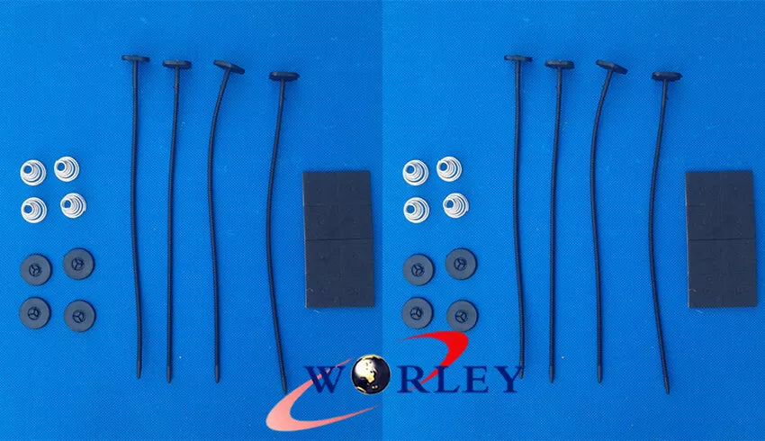 Universal JDM Electric Radiator Fan Mounting Straps for Cars