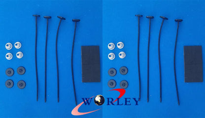 Universal JDM Electric Radiator Fan Mounting Straps for Cars