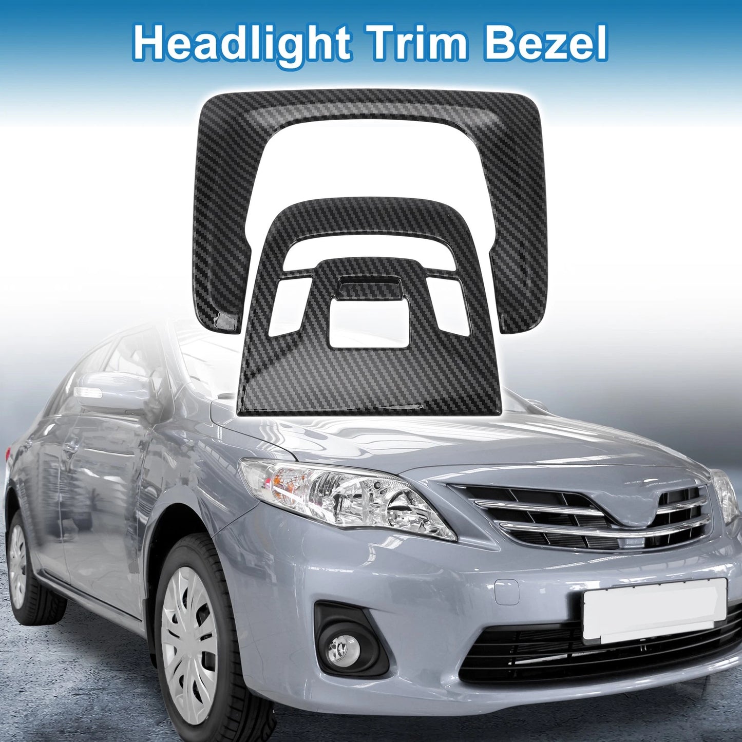 1 Set Headlight Trim Bezel for Toyota Corolla (2022–2024)