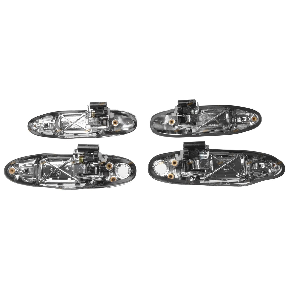 Door Handle Set / Front + Rear for Toyota Landcruiser (1998–2007)