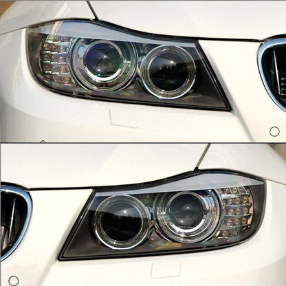 Xenon Headlight Lens Cover for BMW 3 E90 E91 Sedan 2006-2012 (2 x)