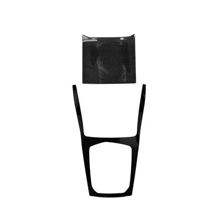 Carbon Fiber Gear Shift Panel Cover Trim for BMW G06 2020-2022