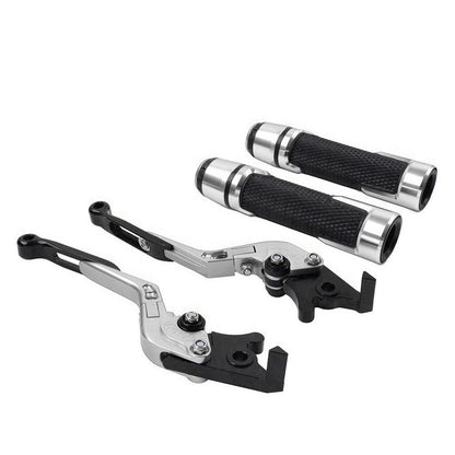 Folding Extendable Brake Clutch Lever Grip Set for Yamaha YZF R3 MT-03 (2015-2023)