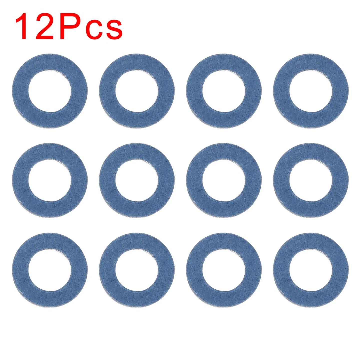 12 x M12 Blue Oil Drain Plug Gaskets for Toyota