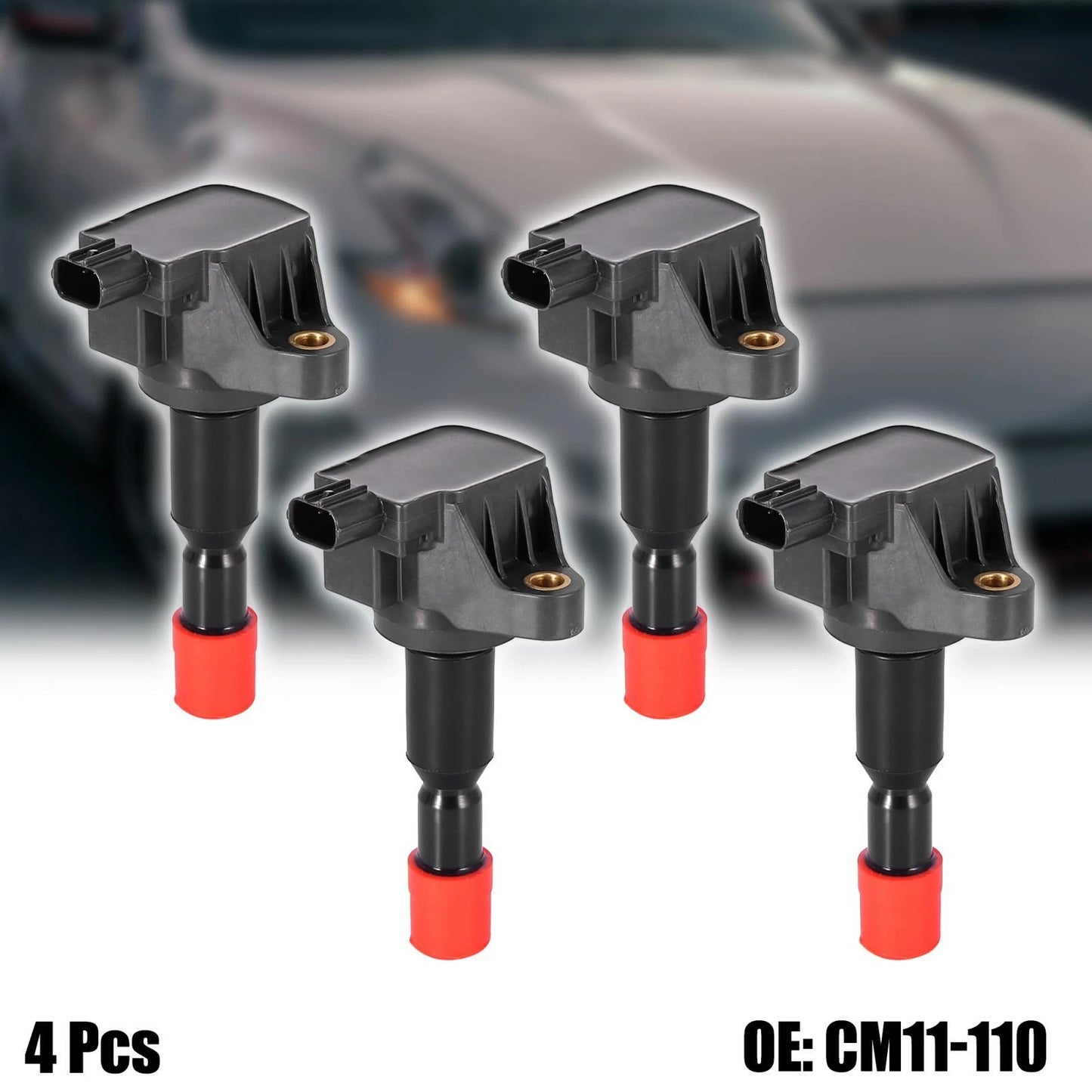 4 x Ignition Coils for Honda Fit (2007-2008)