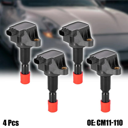 4 x Ignition Coils for Honda Fit (2007-2008)