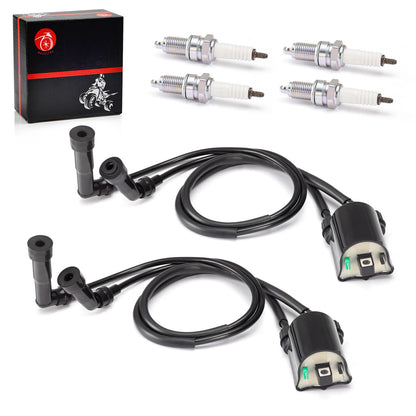 Ignition Coil + Spark Plug for Kawasaki Vulcan VN 1600 Classic/Nomad/Mean Streak