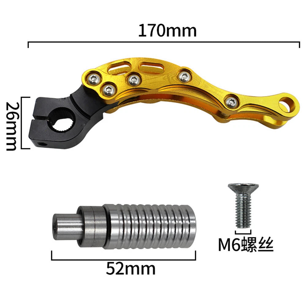 CNC Engine Levers & Motor Starter Shift Pedal for Universal Cars (N/A)