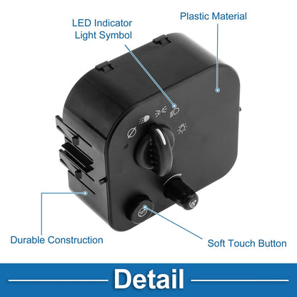 Headlight Switch for Chevrolet Express 1500 2500 3500 (2003-2007)